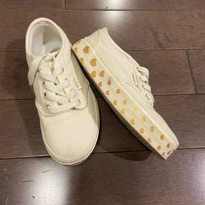 VANS - Size 12T Heart Sneakers